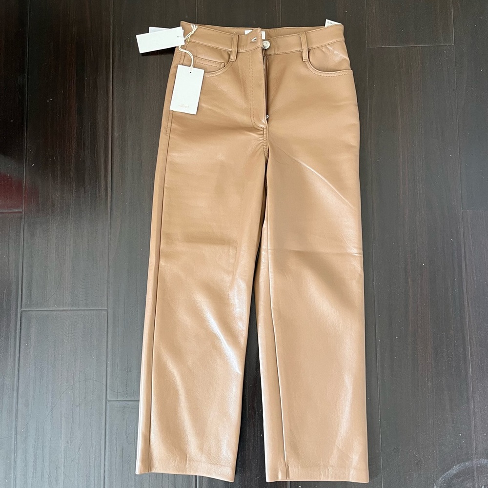 Aritzia Wilfred Melina Cropped Pant Size 0